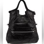 Foley + Corinna's downtown tote crossbody in black with silver hardware Photo 0