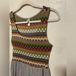 Xhilaration  Southwest Print Sleeveless Full Length Maxi Dress Photo 3