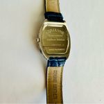 Real Collectibles by Adrienne Bejeweled Watch with Swarovski Crystals Navy NWT Photo 5