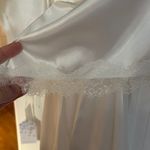 In Bloom  White Satin Bridal Robe Photo 4