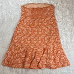 Anthropologie Strapless A-Line Floral Lace Ruffle-Hem Midi Dress Size 22W Photo 4