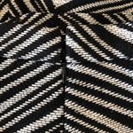 Escada Rendal Black & White Chevron Knit Midi Skirt Size 4 Photo 10
