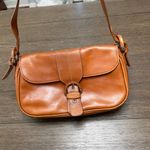 Etienne Aigner Genuine Leather Shoulder Bag Triple Compartments Buckle snap flat Photo 12