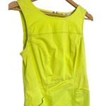 Boden Yellow Tamara Stretch Cotton Sleeveless Dress Size 6 Sheath Office Casual Photo 1