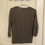 NWOT New York & Company women’s gray diamond checkered button cardigan sweater Size M Photo 5