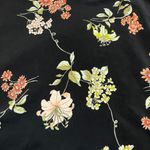 Brandy Melville  Floral Print Genevieve Wrap Mini Skirt Size O/S Dark Romantic Photo 7