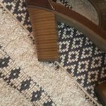 White Mountain  peep toe & stacked heel bootie!! Sandal 3.5” heel Photo 5