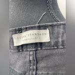 Sanctuary Social standard by camouflage ankle skinny, black jeans, size 14 Photo 6