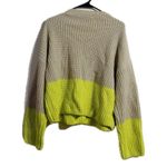 All in Favor  women’s medium crochet color block‎ sweater ￼ Photo 2