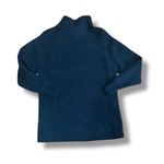 Wilfred Aritzia  100% merino wool mock neck sweater black ribbed heavy knit Sz sm Photo 2