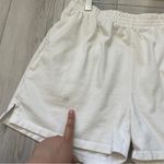 Brandy Melville Shorts cotton thick sweat womens White (one size) lounge casual Photo 4