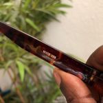 Y2K MUDD Brown Tortoise Shell Rhinestone Round Chunky Oversize Sunglasses #bratz #whimsygoth #streetwear Photo 5