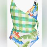 Farm Rio Tropical Fresh Faux Wrap One-Piece Swimsuit, Size X-Large, $195 Photo 3