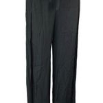 ASTR The Label Black High Waisted Tie Waist Straight Leg Trouser Pants Size XS Photo 0