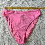 Good American New Women’s Good Waist Bikini bottom in sugar Pink size 2/Medium Photo 2