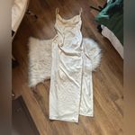 Camila Coelho  Reyna Maxi Dress In Pearl White Photo 3