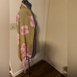 Touch of Hawaii Beige with Pink Hibiscus Scarf Photo 4