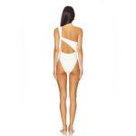 NWT Marcia B Maxwell Aurora One Piece in Cream, size S Photo 2