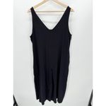 AnyBody Jumpsuit Women LARGE Black V Photo 7