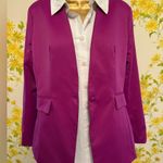 OVI Vibrant Magenta single button Blazer size M Photo 5