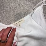 PacSun White Cropped Tank Top Photo 1