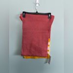 Urban Outfitters NWT  Sporty Ski Reversible Orange White Winter Ski Scarf Photo 3