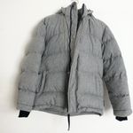 Aritzia TNA The Super Puff Jacket Wool Tech Heather Athletic Grey S Photo 5
