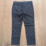 NYDJ  Straight Plus 14 Ankle Floral Print Denim Jeans‎ Stretchy Slim Leg Photo 5