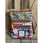 Lily bloom  Crossbody Bag Purse Brown Adjustable Strap Fairycore Photo 7