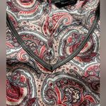 Massimo Dutti 100% Silk Pink Paisley Feminine Sleeveless Dress Floral Luxury Photo 6