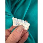 Vanity Fair Vintage Teal Zipper Front Robe Maxi Long Sleeve Womens Size Small P Photo 6
