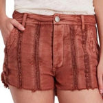Free People  Great Expectations Lace Cutout Shorts Photo 0