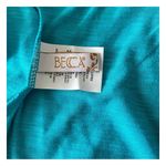 Becca  by Rebecca Virtue It's A Breeze Twist Back
Cover-Up Dress in torques Sz S Photo 5