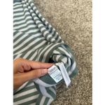 Ann Taylor NWT Striped Belted Sweater Midi Dress Seafoam/White XXL Long Sleeve Photo 7