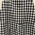 Mod Ref Gingham‎ Overall Jumpsuit size Medium Black Photo 1