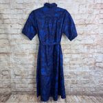 Tucker Safari Shirtdress in Navy Dutch Wallflower Size XS Blue Photo 3