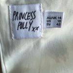 Princess Polly White With Black and Brown Polka Dot Pattern Sz 10 Photo 6