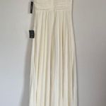 Lulus 𝅺NWT LULU’S Some Type of Sway Cream Maxi Dress M Photo 7