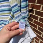 Pendleton  Striped Button Down Sweater Women's Large Petite Photo 4