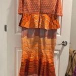 Orange Patterned three Photo 5