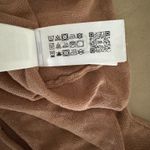 ZARA BASIC KNIT LINEN BLEND SCARF SWEATER. Size L Photo 19