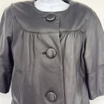 Terry Lewis Classic Luxuries Genuine Leather Jacket Women SM Classic Parisian Black Photo 2