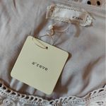 Ivory Lace & Black Polka Dot Asymmetric Hem Rockabilly ModCloth Dress by A’Reve White Size M Photo 5