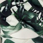 ASOS Palm Print One Shoulder Scuba Dip Back Prom Dress Size 2. C9 Photo 4