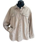 Torrid Denim Jacket Shacket Camel Tan Button Front Pockets 100% Cotton Size 2/2X Photo 2