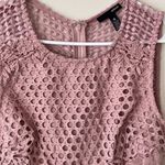 AQUA  Lace Dress Size M Color Pale Pink Photo 6