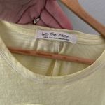 We The Free Free People Yellow Surf Club Tank Top Size Large L Photo 3