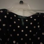 Ralph Lauren Black and White Polka Dot Sheath Dress Photo 2