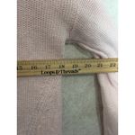 L.L.Bean  Linen Cotton‎ Blend Crew Neck Sweater Pink Size Medium Coastal Preppy Photo 5