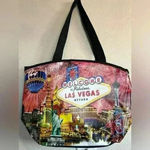 Las Vegas Welcome to Fabulous Las Vegas Nevada Medium Size Shoulder Bag Black Photo 0